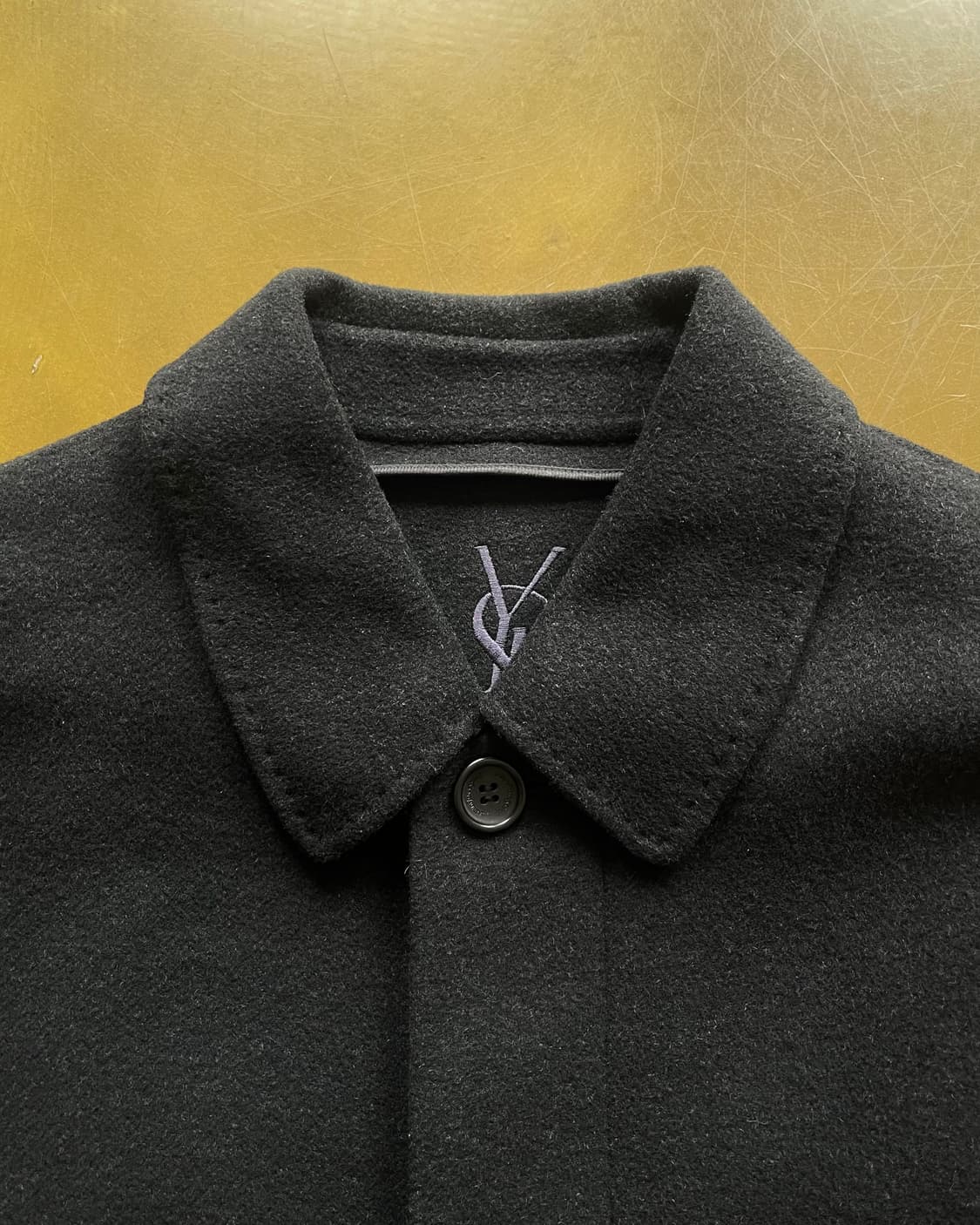 1990s YSL Pure Homme Black Wool Coat 상품이미지4