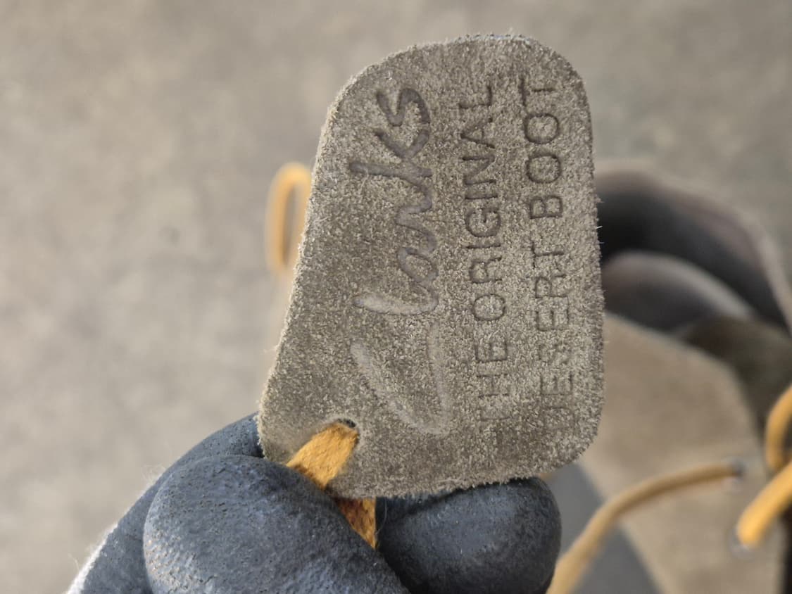 클락스 오리지널스 데저트 부츠 그레이 255 상품이미지10