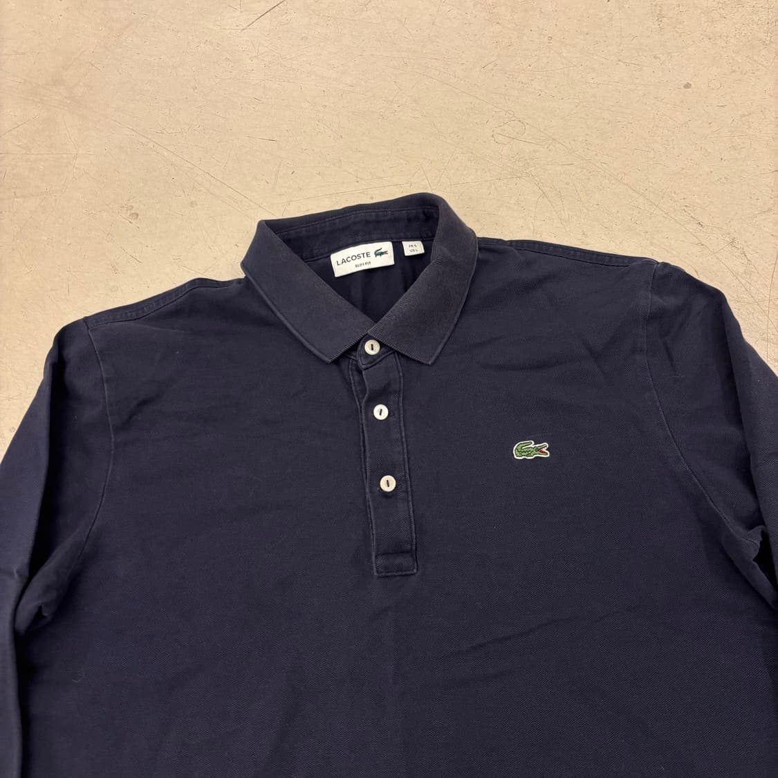 라코스테 네이비 스몰로고 카라티셔츠 상품이미지2