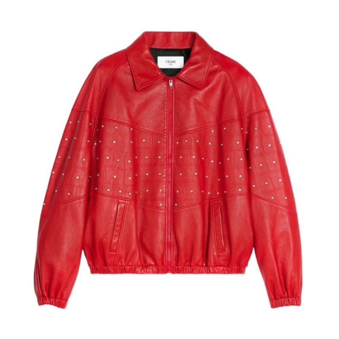 [BTS 뷔님 착용] 셀린느 23ss 스터드 램스킨 레더 자켓 상품이미지3