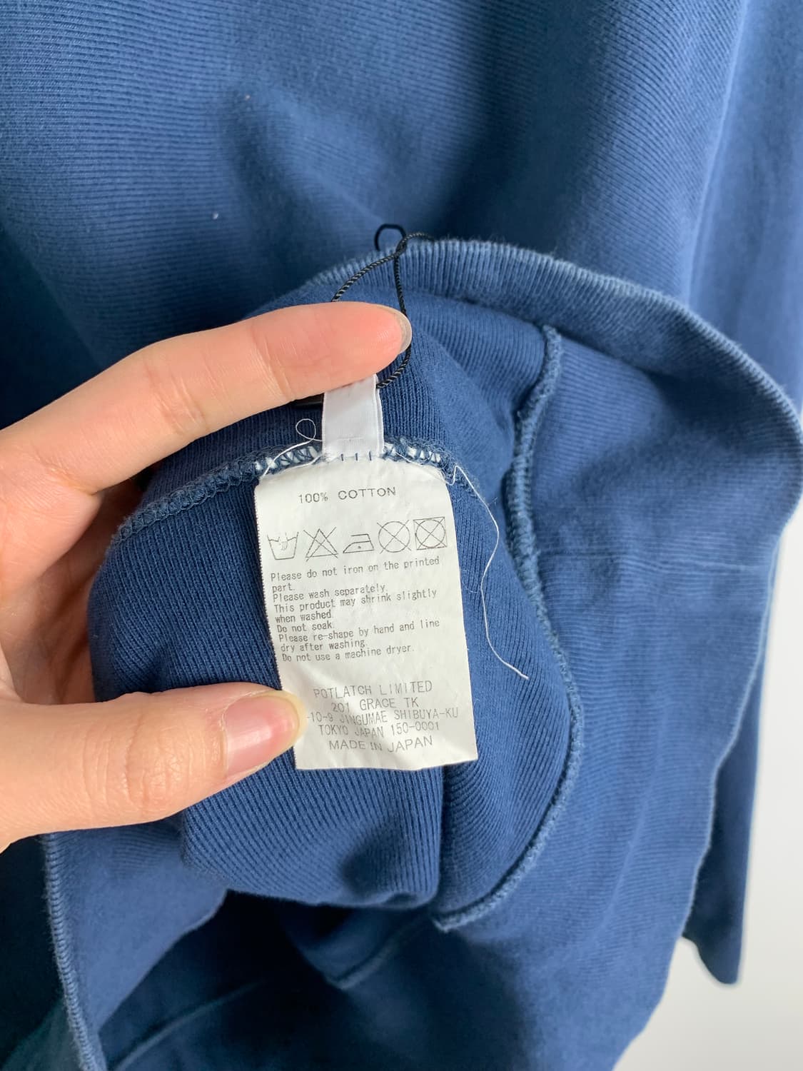 카브엠트 모크넥 네이비 스웻 후디  상품이미지6