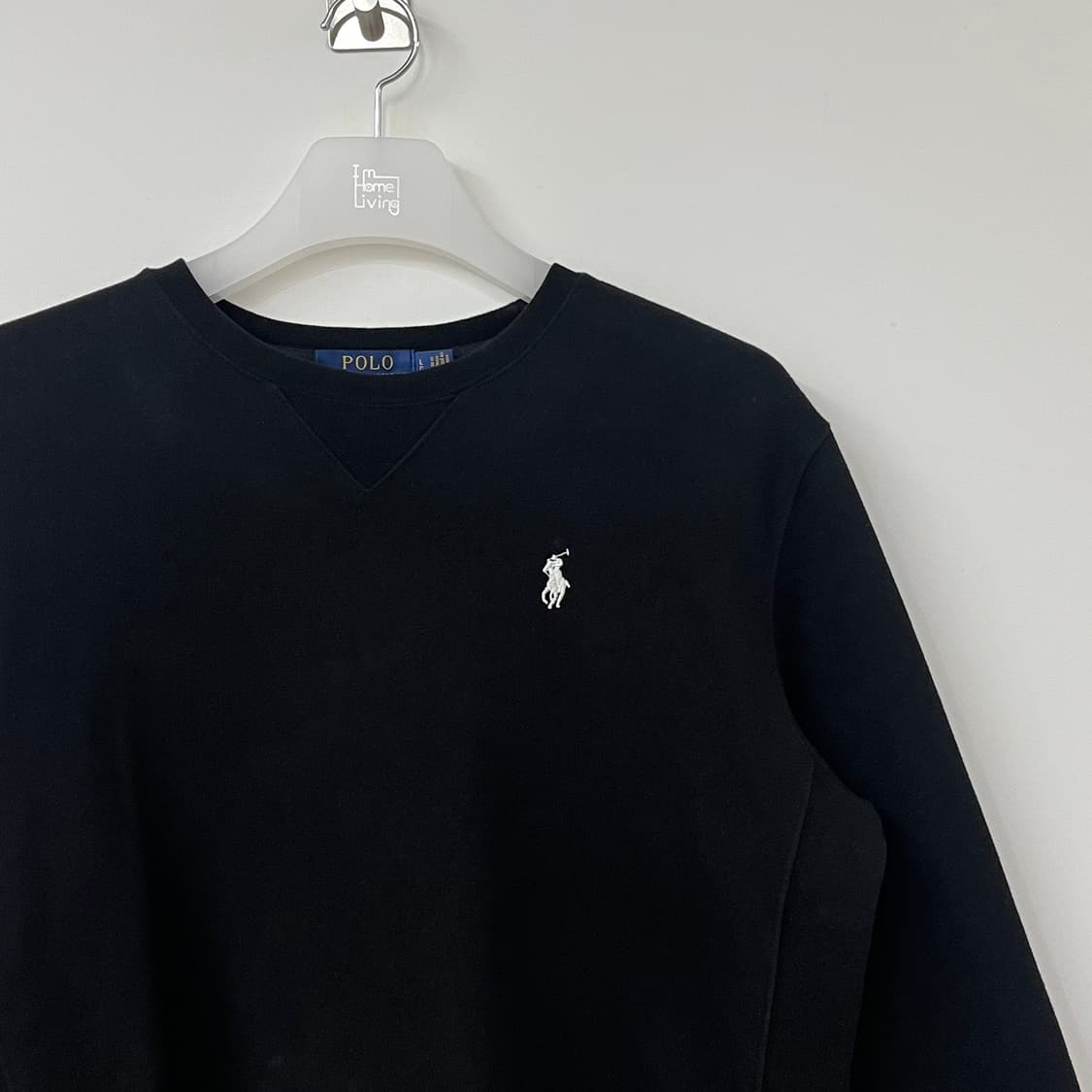 폴로 랄프로렌 신형 화이트 포니 블랙 맨투맨 상품이미지4