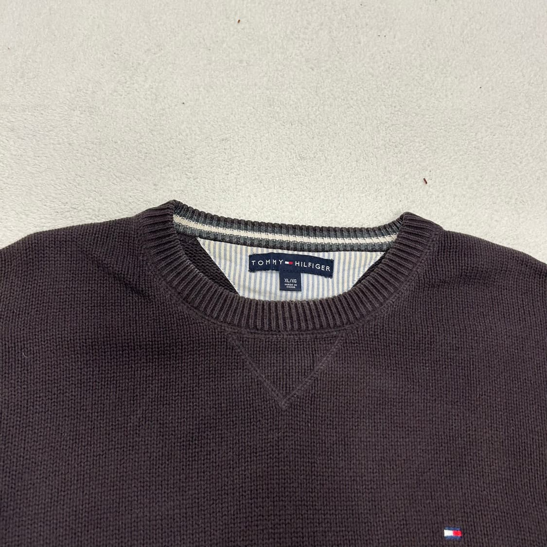 Tommy Hilfiger brown knit 상품이미지6