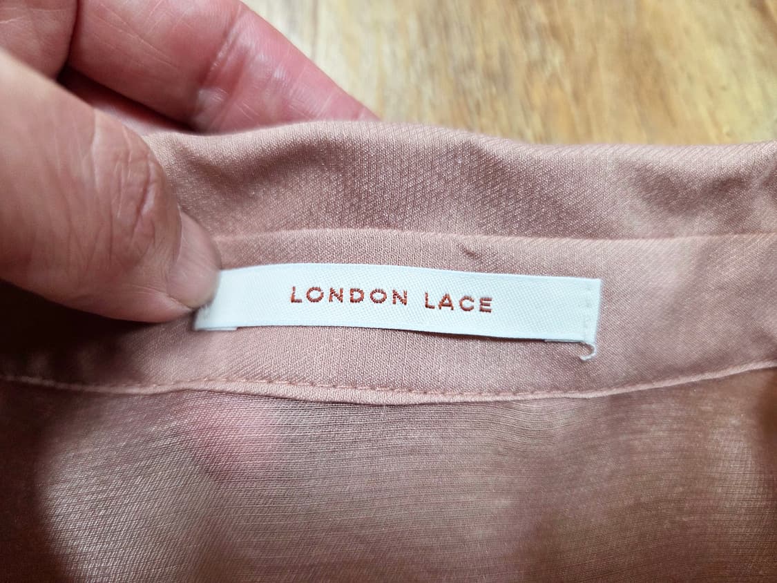 런던레이스(LONDON RACE) 시스루 블라우스 55-66 새상품 상품이미지7