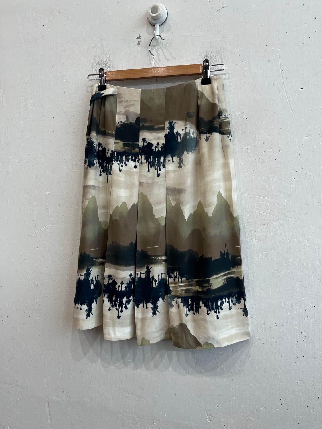 KENZO 겐조 레이온 스커트 치마 Made in FRANCE 상품이미지5