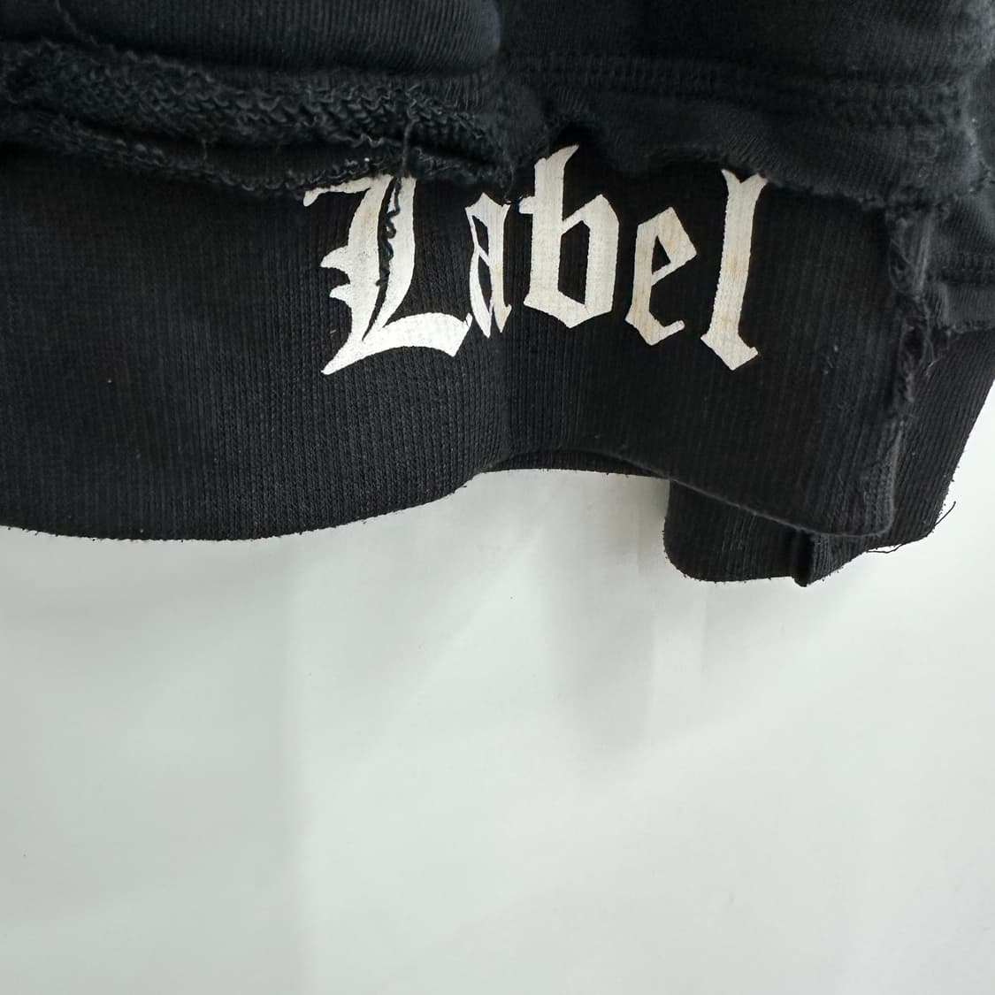 110 Blac Label 레터링 남자 루즈핏 후드집업 상품이미지4