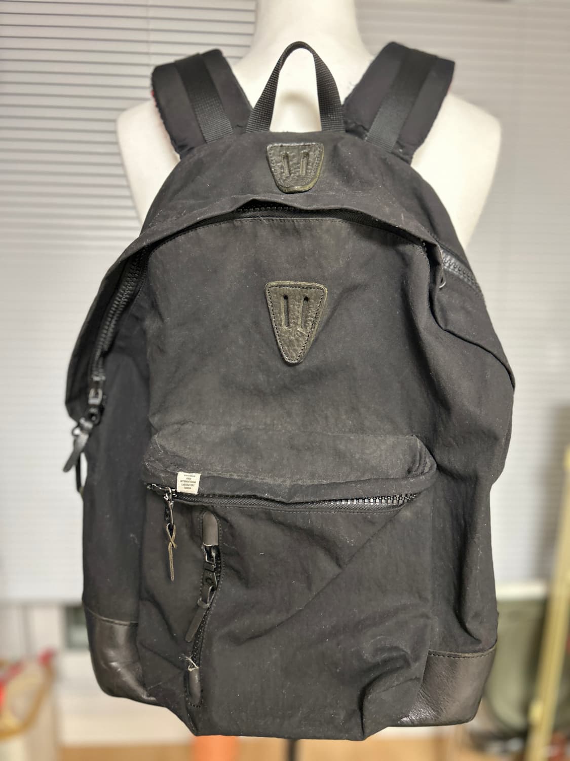 VISVIM 올드비즈빔 라미나리아 레더믹스 럭색 백팩 스누피커 상품이미지1