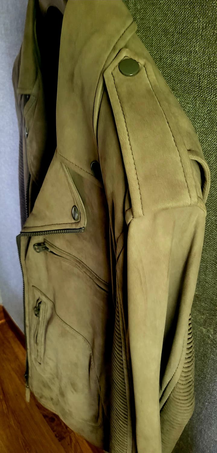 [미사용 새상품] 앤드류마크 램스킨 레더자켓 상품이미지6