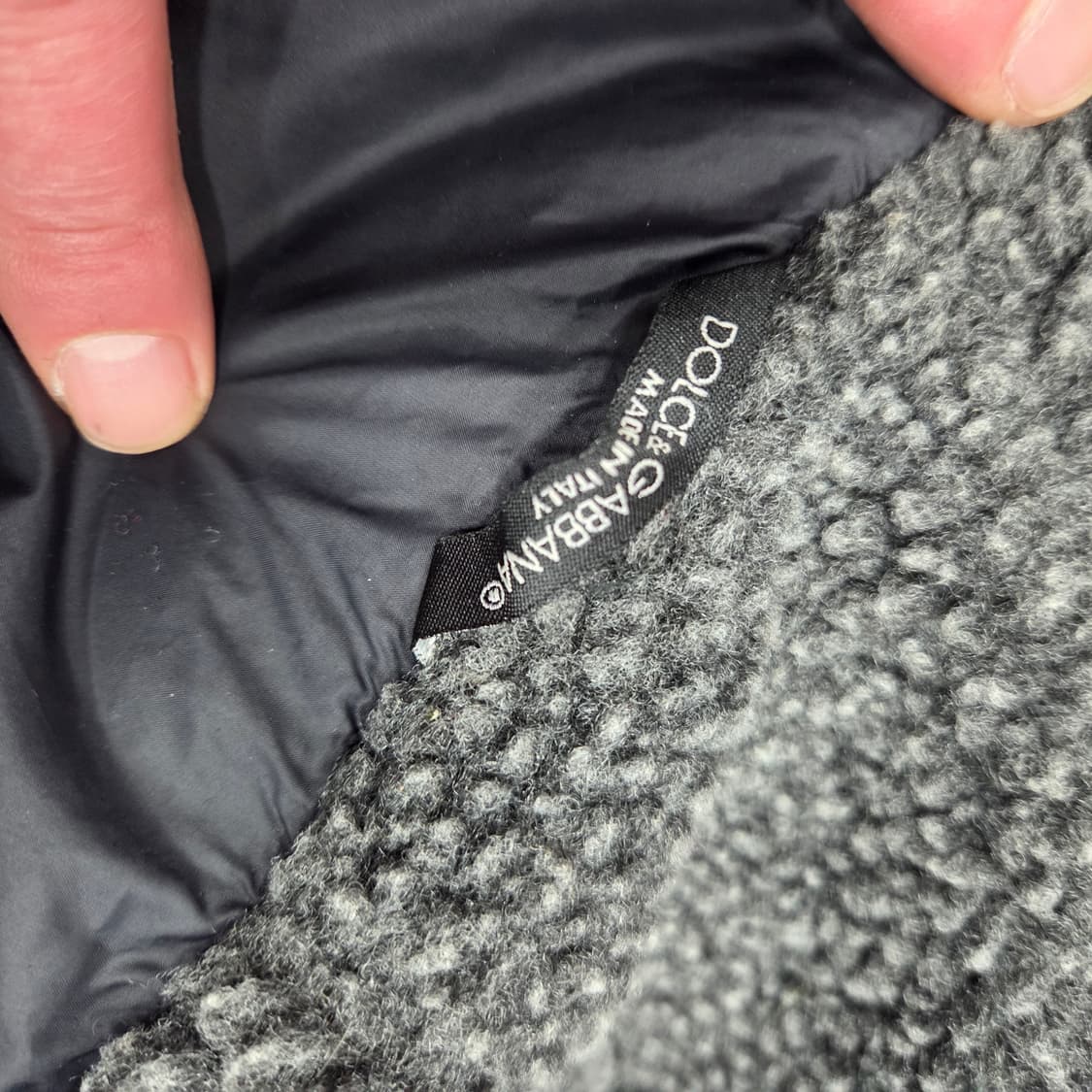 돌체앤가바나 플레이트 숏 패딩 상품이미지5