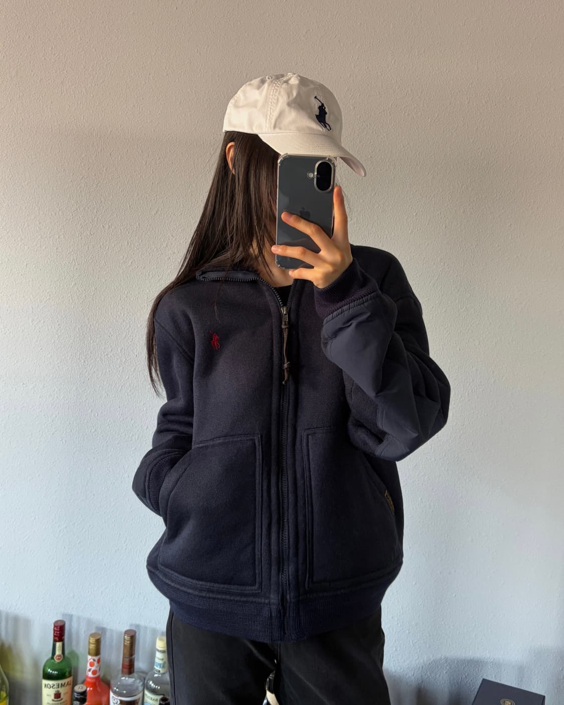 폴로 랄프로렌 빅포니 화이튼 코튼 볼캡 모자 상품이미지4