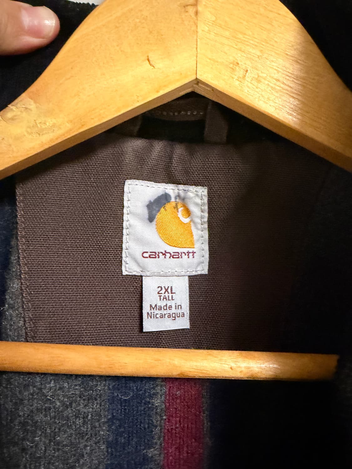 빈티지 칼하트 디트로이트 자켓 다크브라운 2XL 상품이미지5