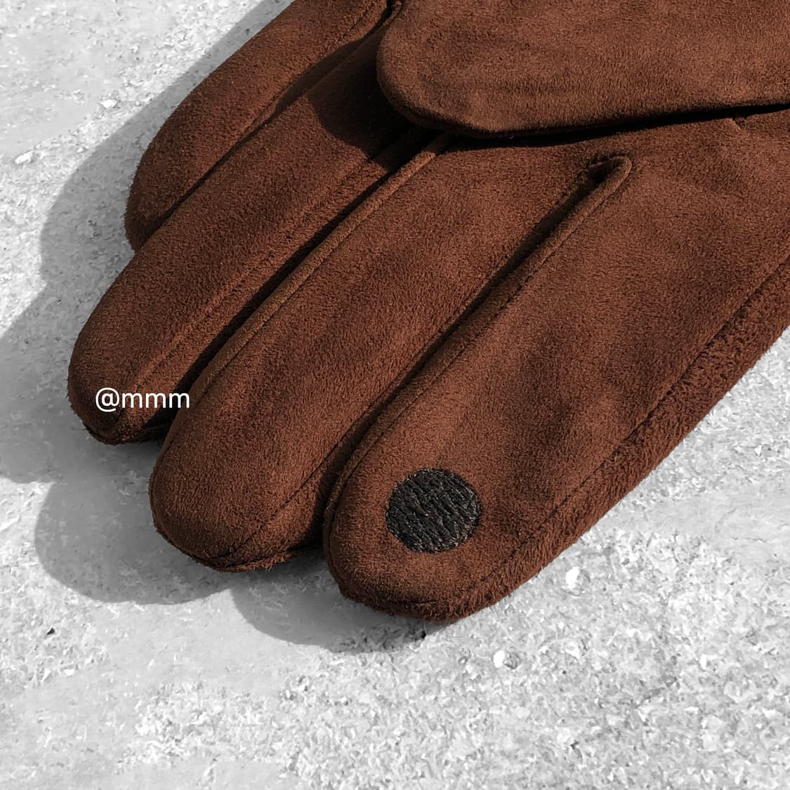 [Unisex] 스웨이드 가죽 장갑 스마트터치 상품이미지8