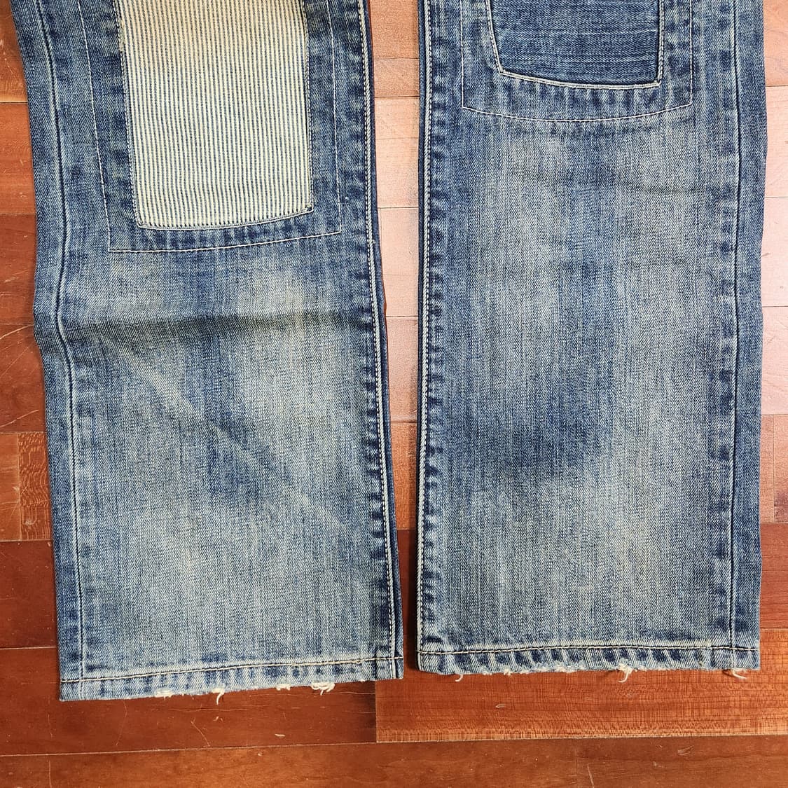 리바이스 523 스트레이트 빈티지 리페어 패치워크 데님 상품이미지5