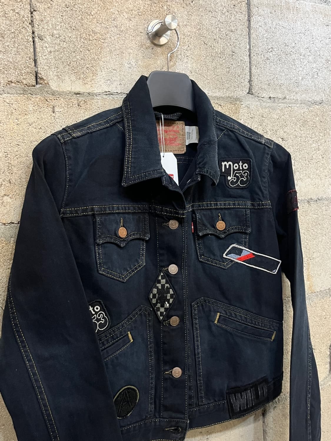 리바이스 빈티지 패치워크 데님 자켓 상품이미지4