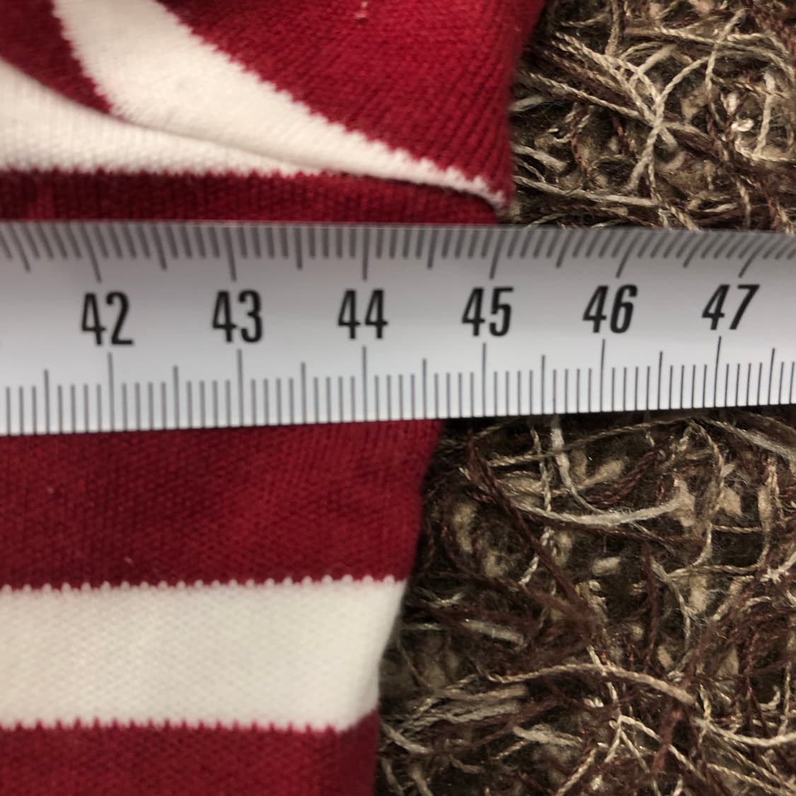 95 라코스테 여성 스트라이프 긴팔 티셔츠 롱 상품이미지6