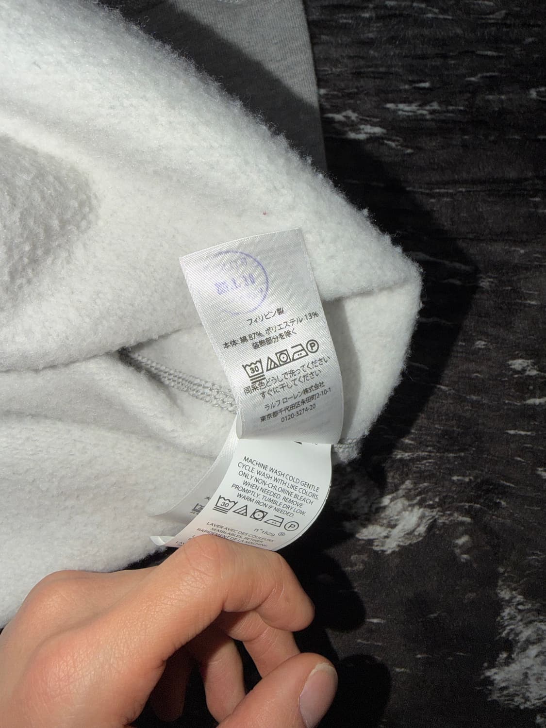 폴로 랄프로렌 기모 맨투맨 상품이미지6