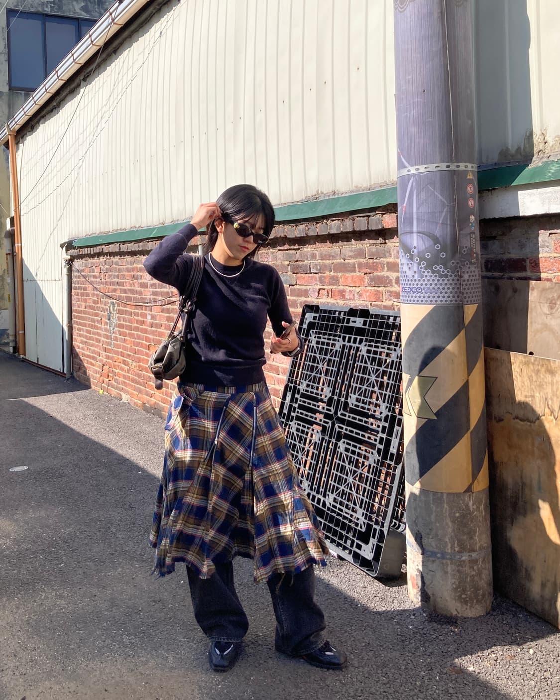 꾸레쥬 캐시미어 100 니트 상품이미지4