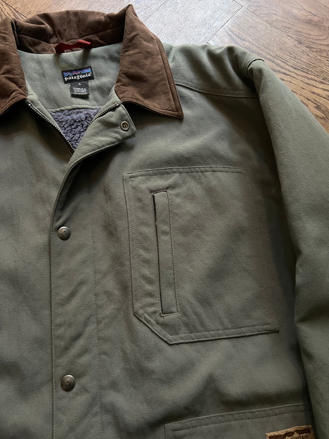 [L]00's 파타고니아 쉐르파 라이닝 헌팅자켓 상품이미지3