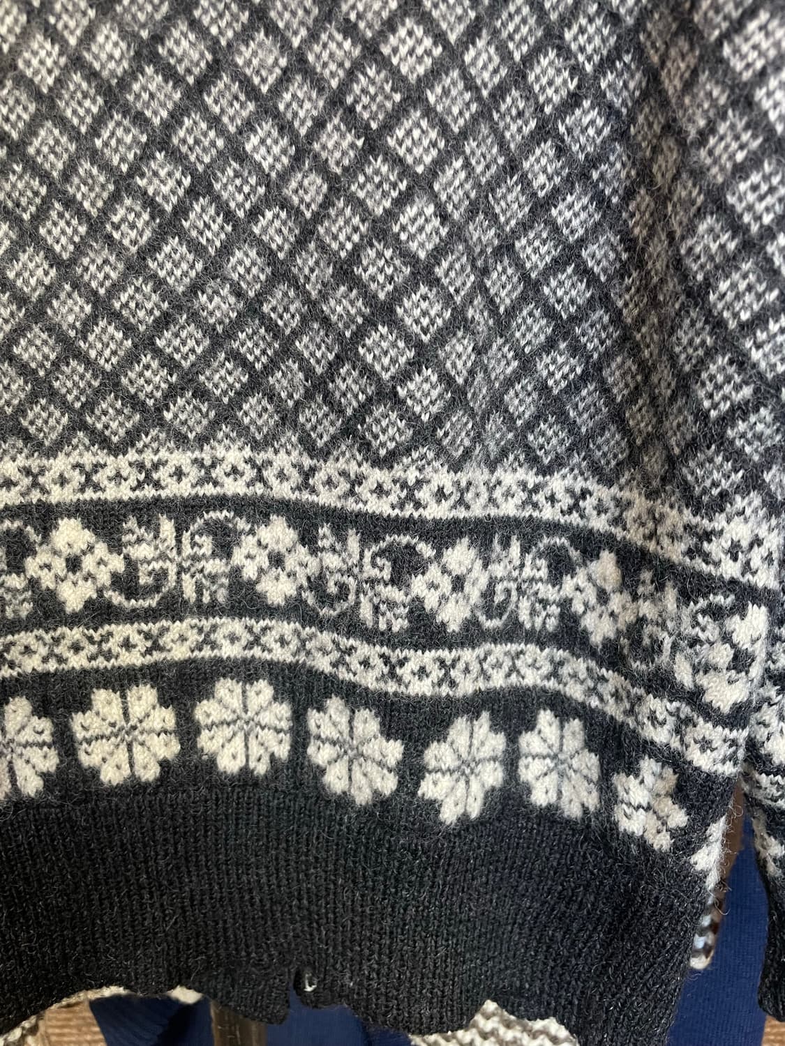 90s Vintage GAP Nordic Wool Cardigan 상품이미지9