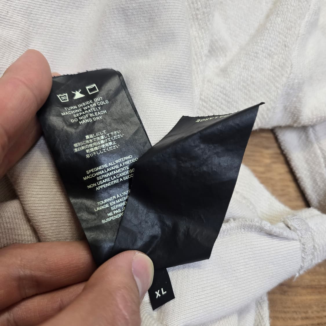  Fear of God 피어오브갓 코튼 테리 티셔츠 XL 상품이미지6