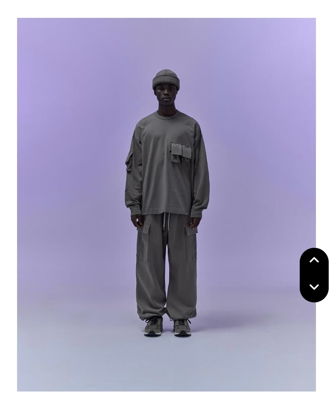 2사이즈) 모이프 매거진 포켓티 올리브그레이 상품이미지2