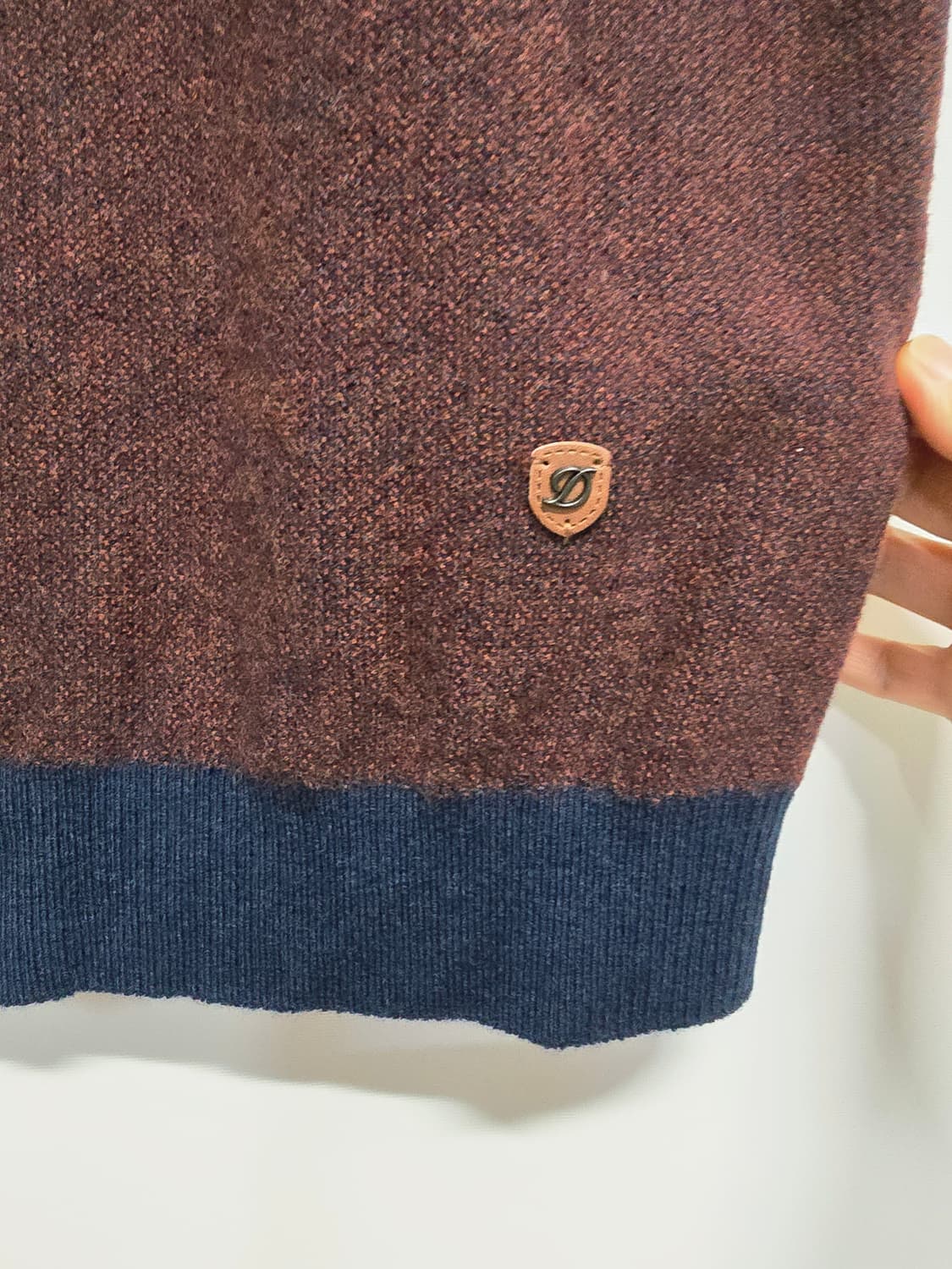 새상품 st.듀퐁 남성조끼 모100프로 상품이미지5