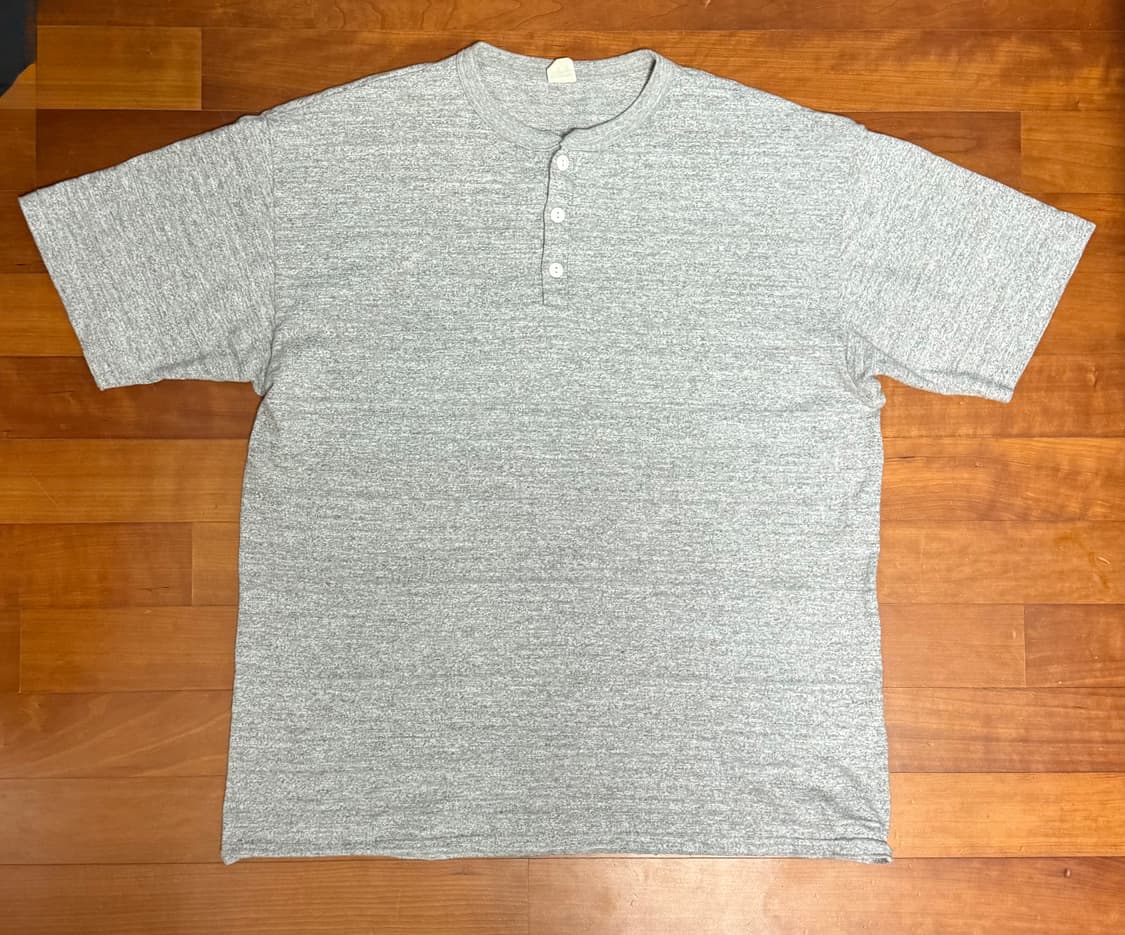 웨어하우스 LOT 4601 HENLEY NECK T GREY XXL 상품이미지2