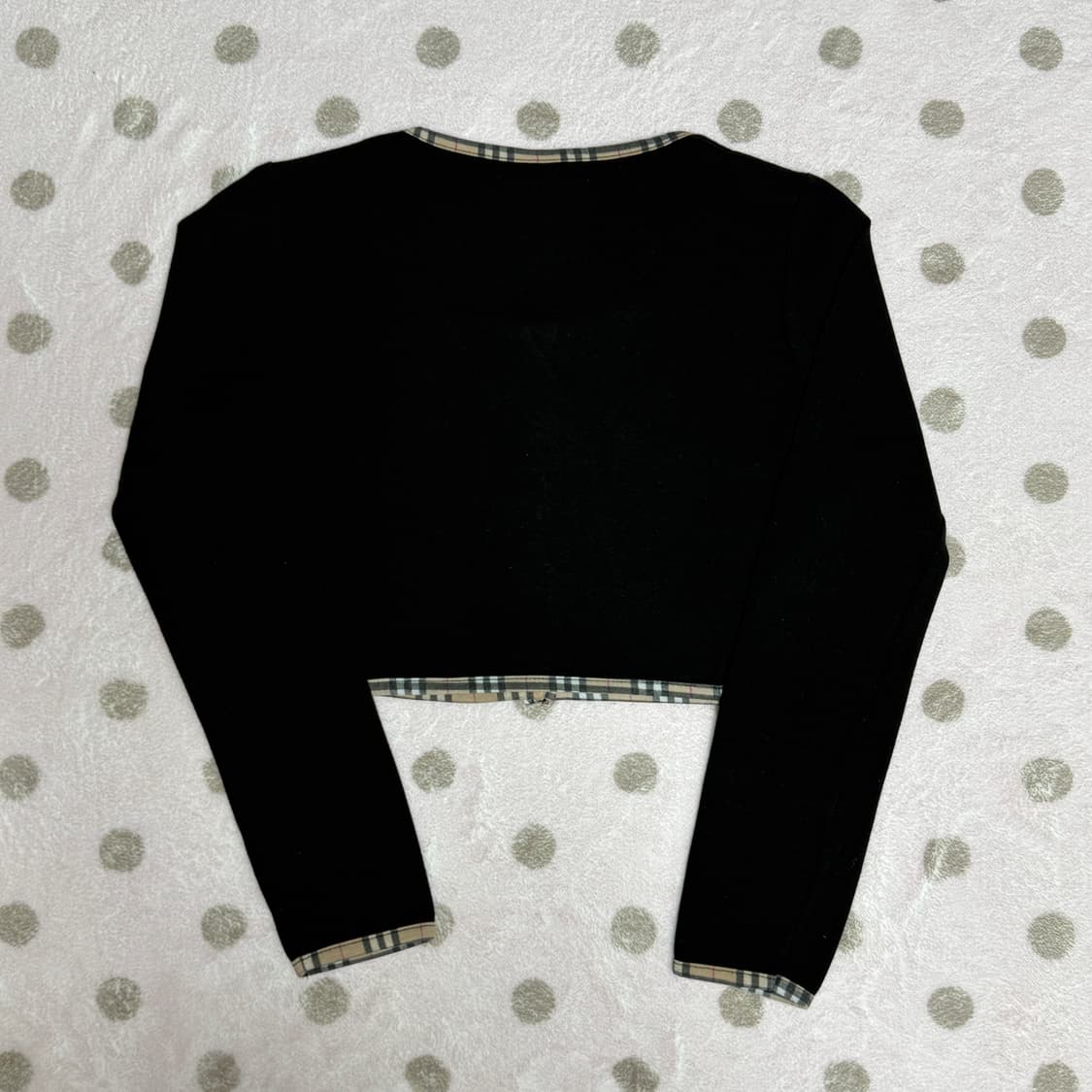 팬시클럽 나비 크롭가디건 나시 세트 상품이미지4