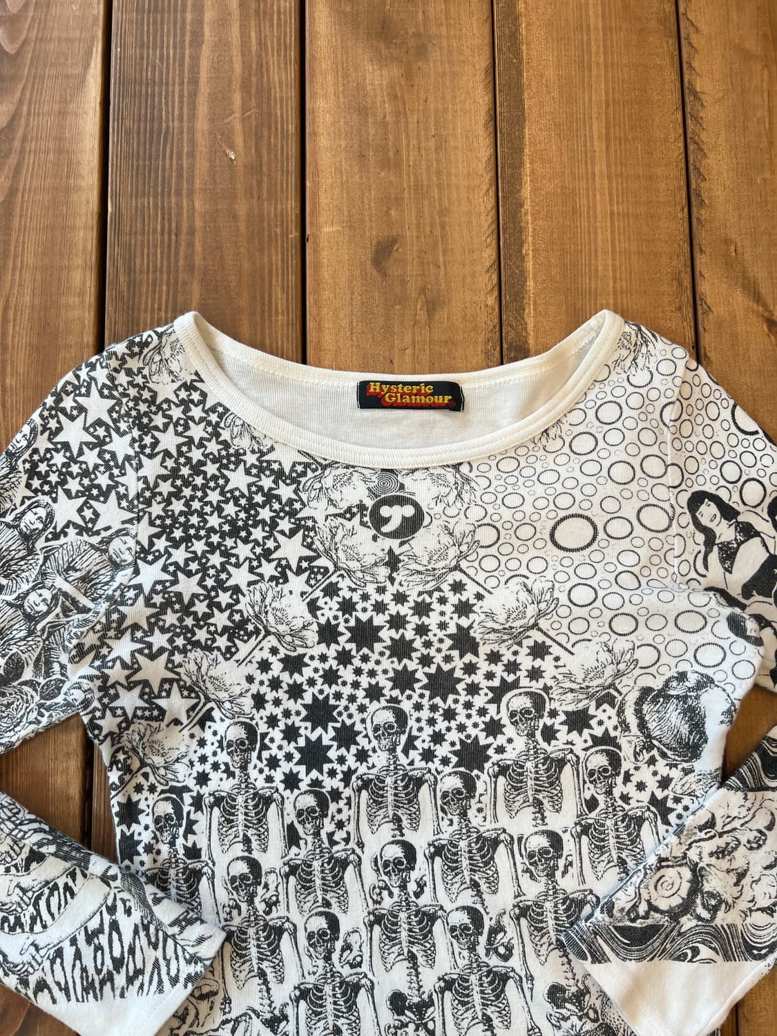 히스테릭 글래머 프린틴 롱슬리브 상품이미지7