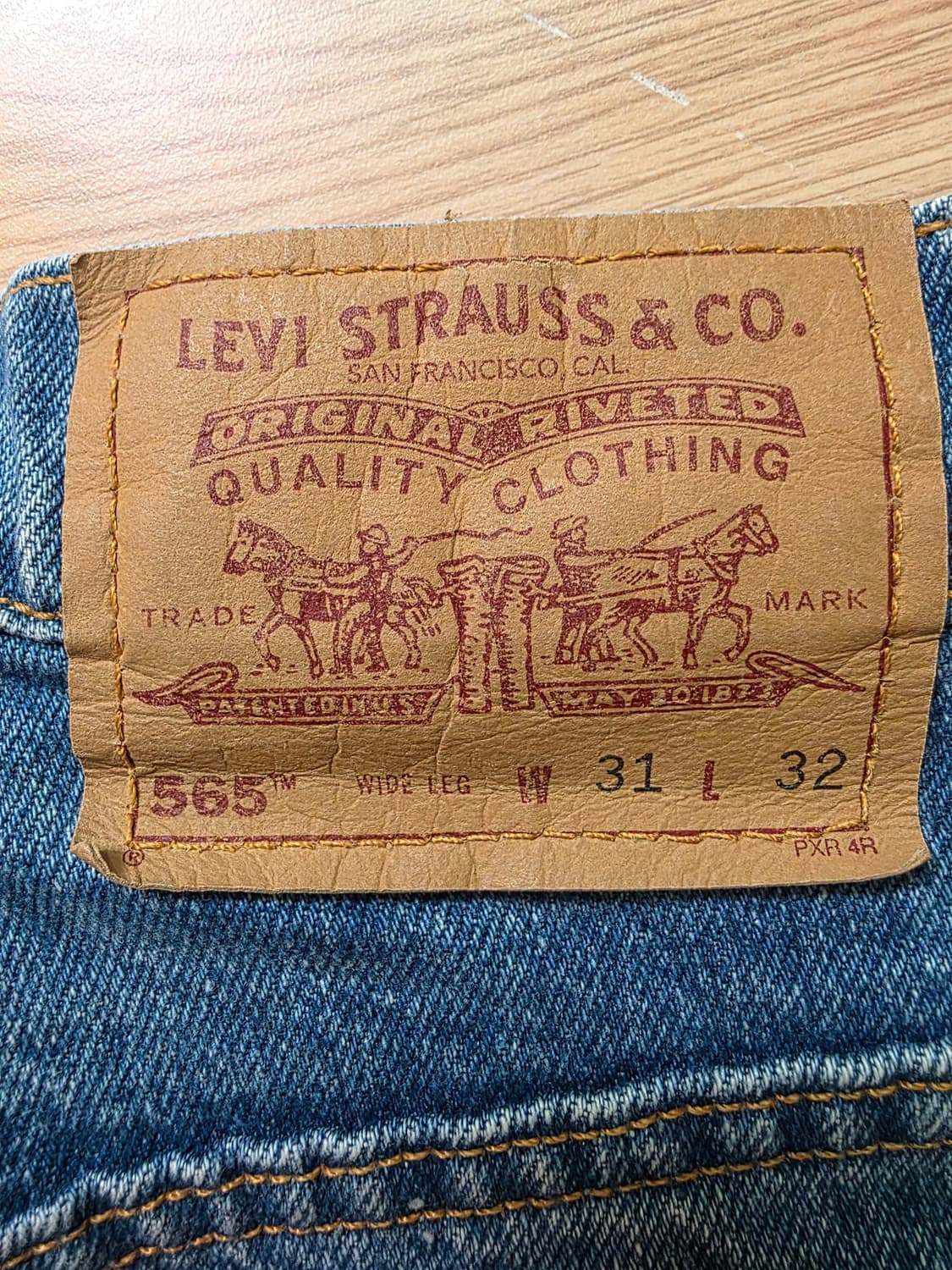 90's 리바이스 565 Made in USA 상품이미지8
