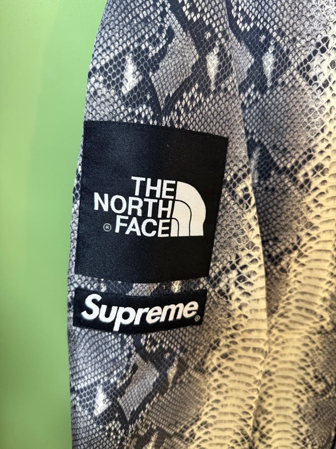 슈프림 X 노스페이스 18ss 뱀피 자켓 상품이미지2