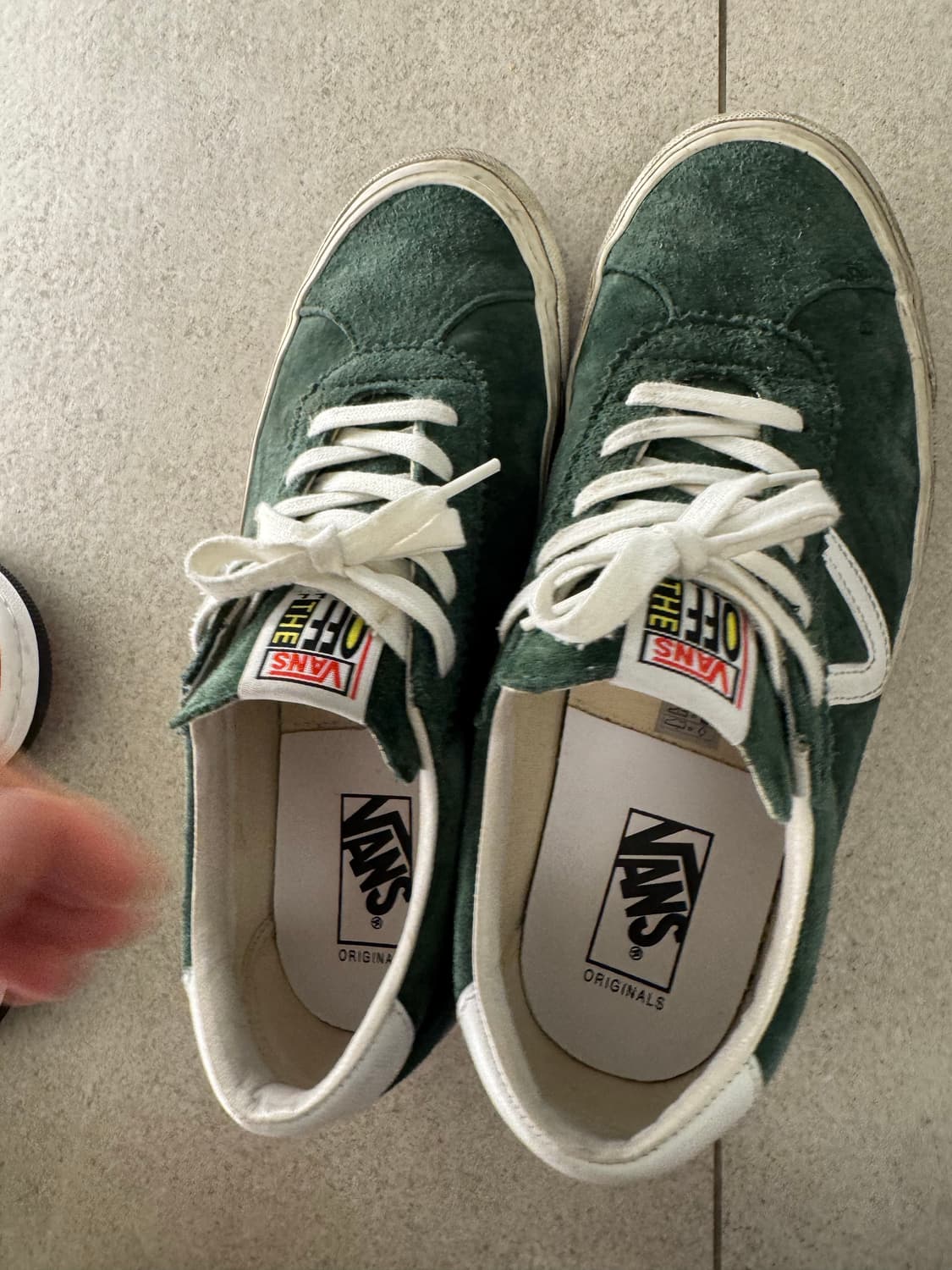 반스 스웨이드 운동화 그린 us10 / 신발종류많아요!!  상품이미지3