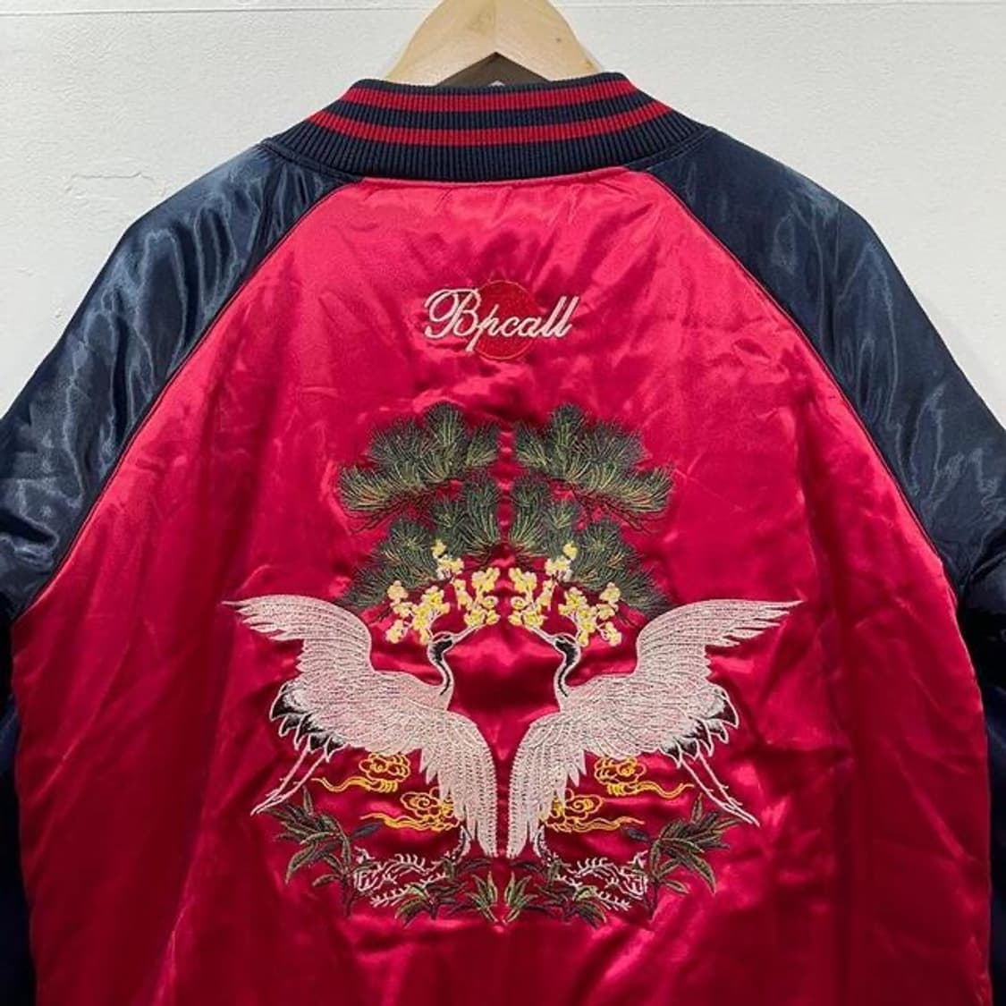 Shriners 제팬 리버시블 자수 새틴 스카쟌 (L) 상품이미지6