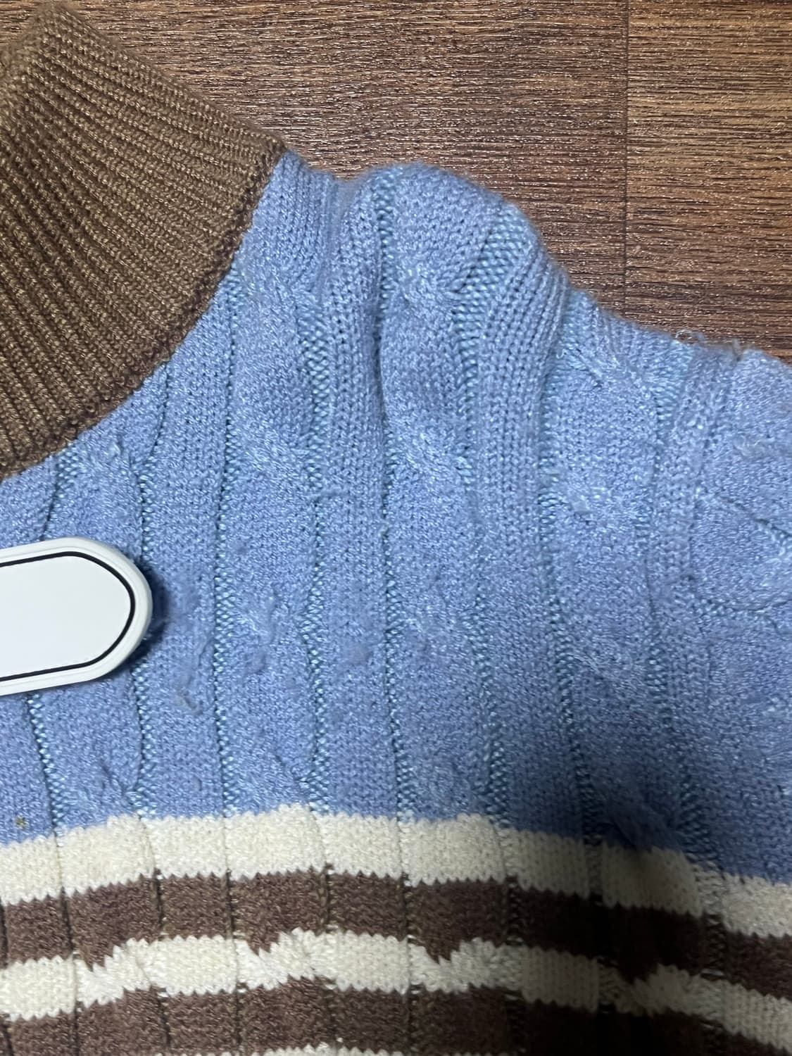 우마미즘 니트집업 상품이미지5