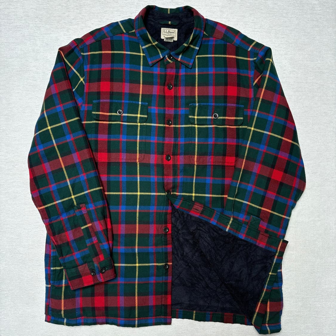 엘엘빈 헤비체크셔츠 상품이미지3