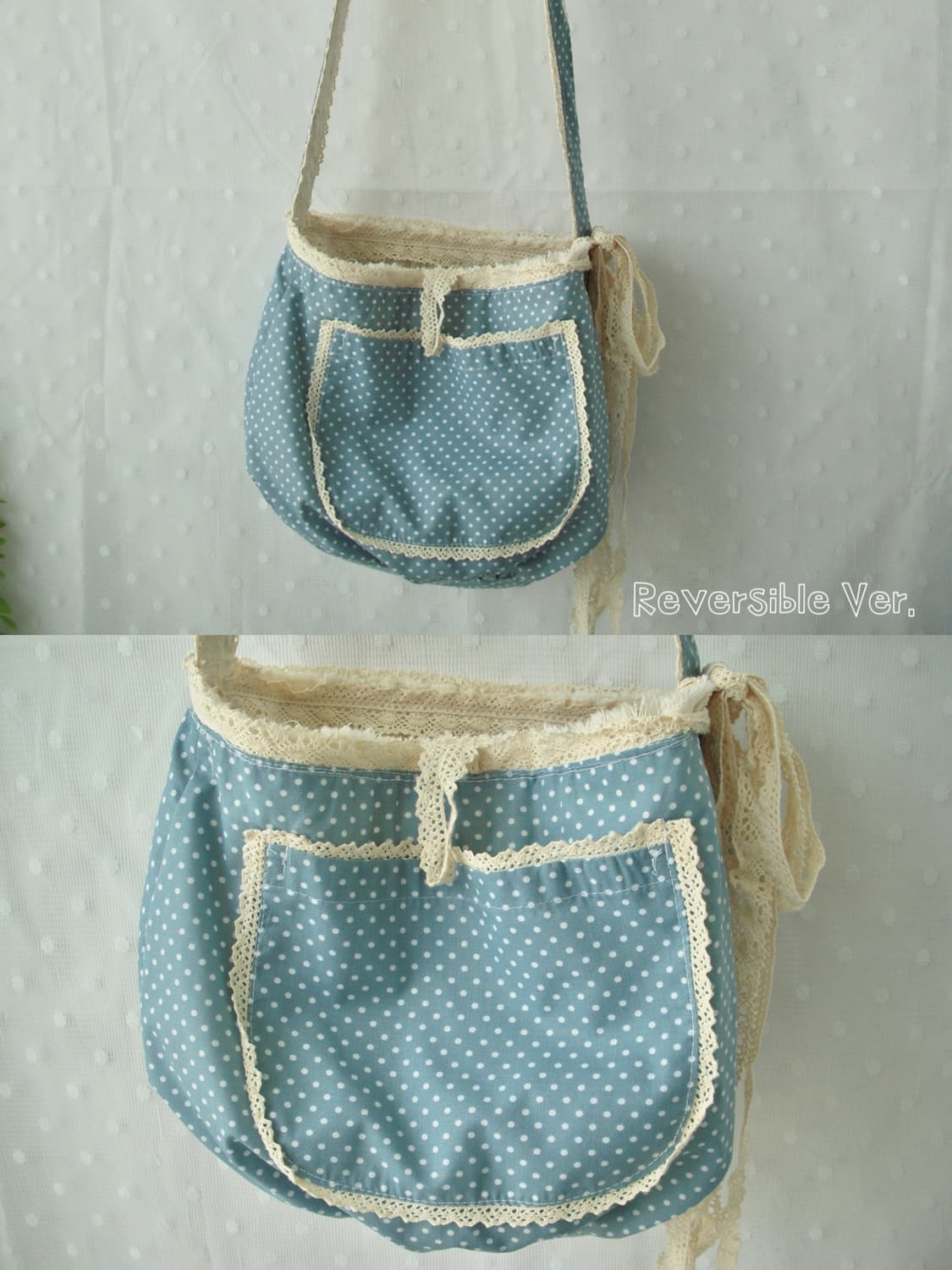 [HAND MADE] Reversible Cross Bag 모리걸 상품이미지3