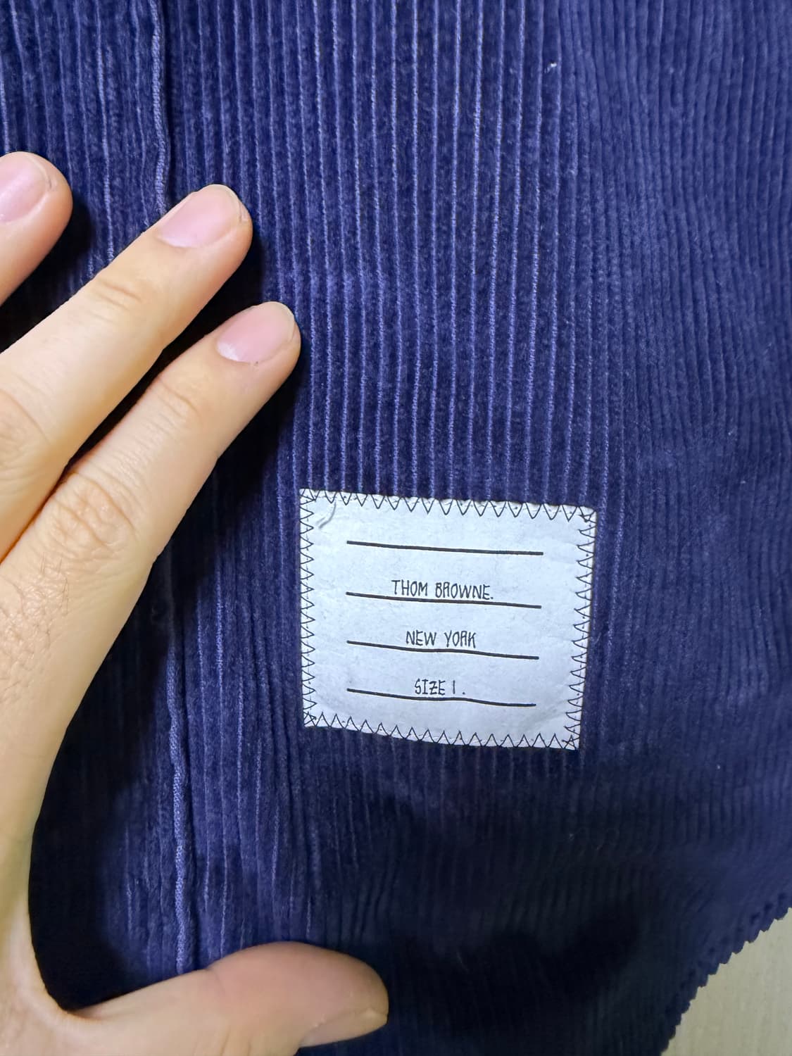 [1] 톰브라운 코듀로이 오버셔츠 상품이미지5