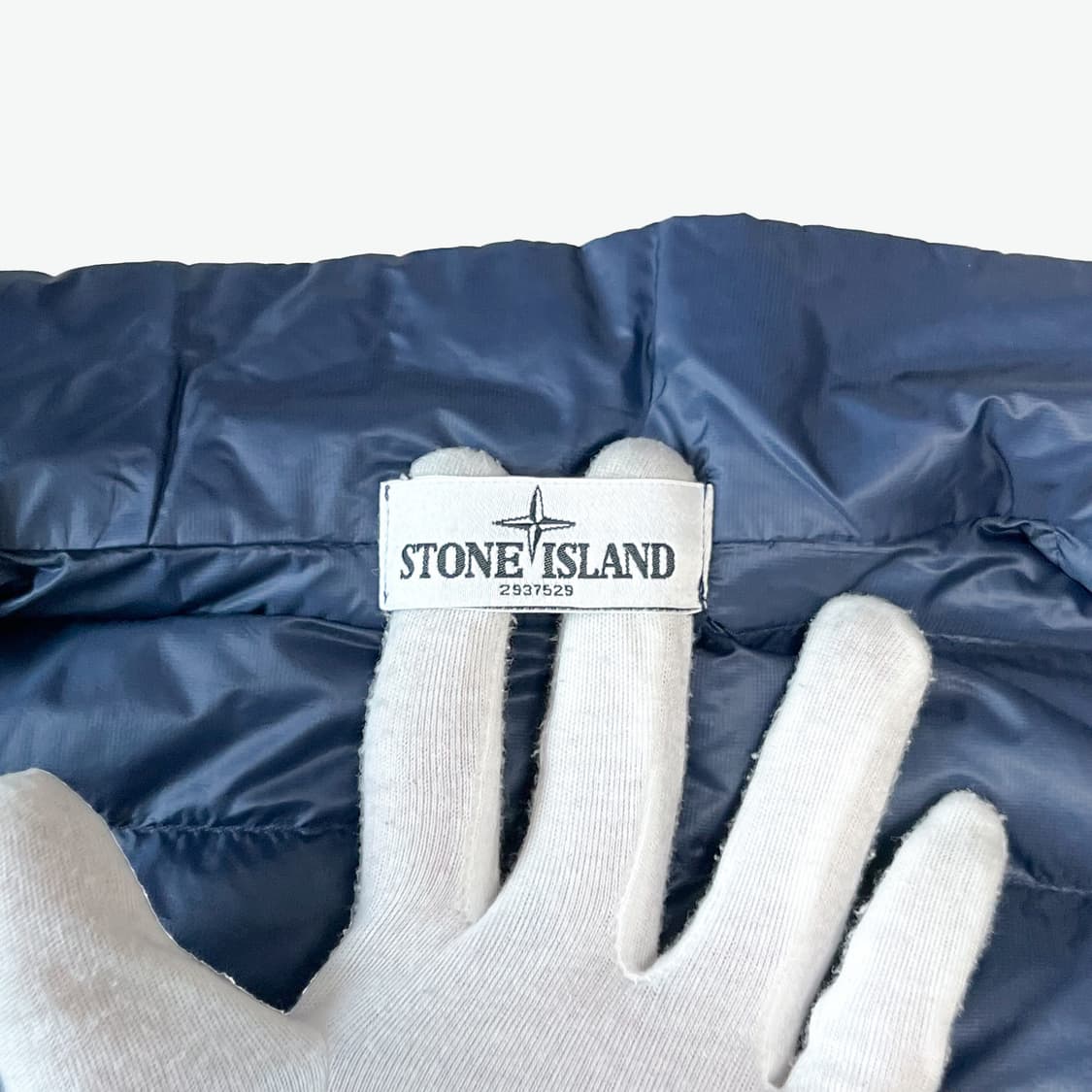 [M] 스톤아일랜드 마이크로 립 스탑 경량패딩 상품이미지3
