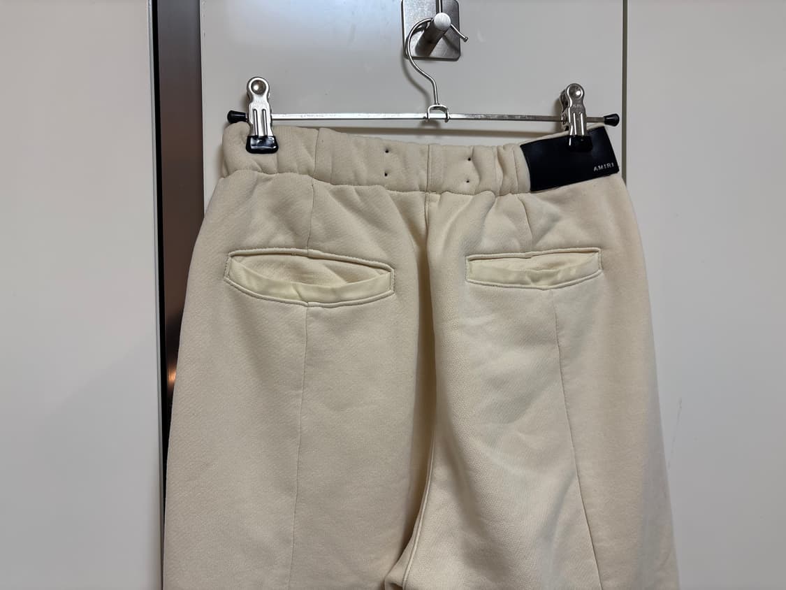 아미리 amiri 오프화이트 부츠컷 플레어 스웻팬츠 상품이미지6