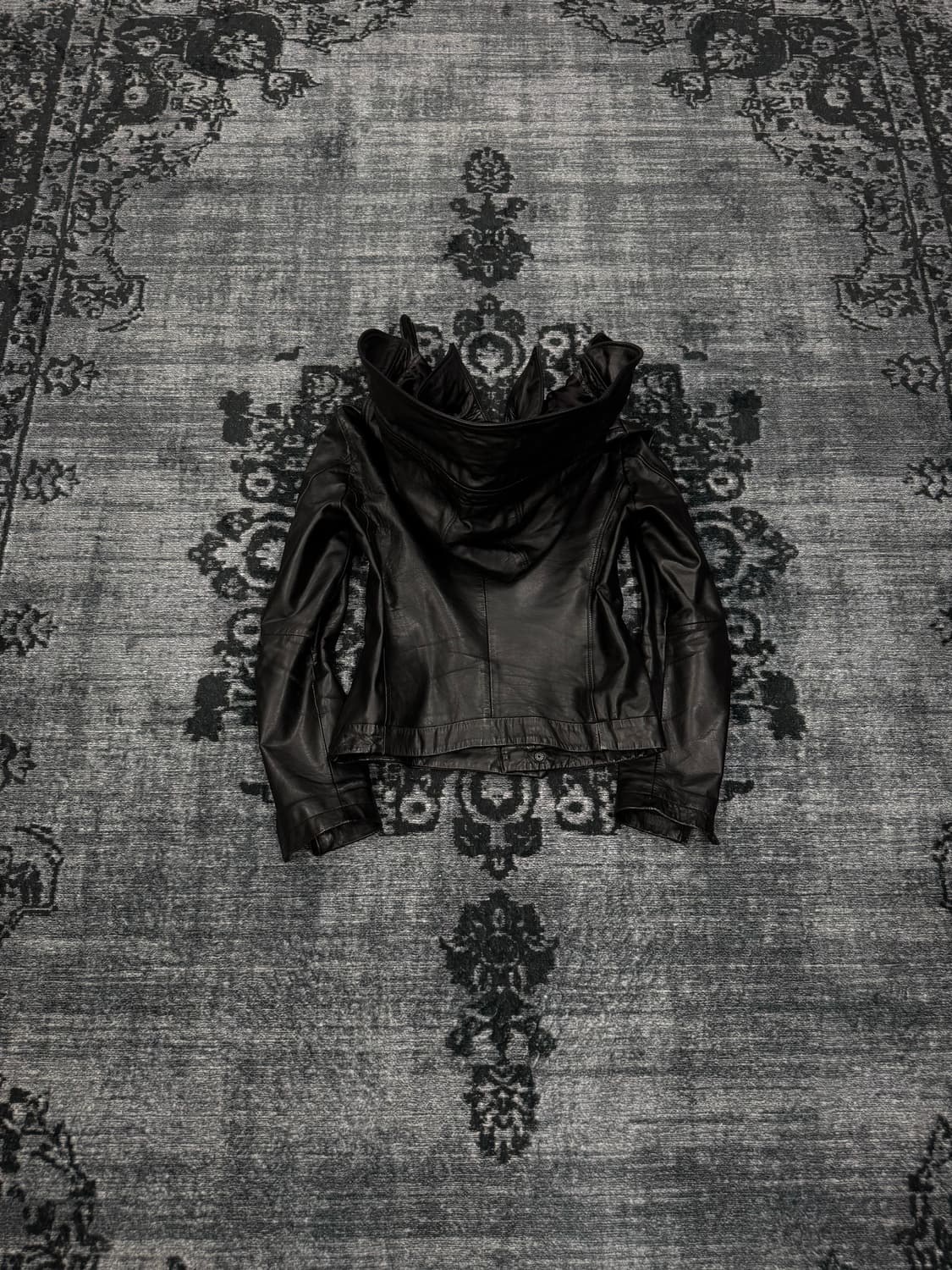 The twelve big hood gimmick lamb skin ri 상품이미지7