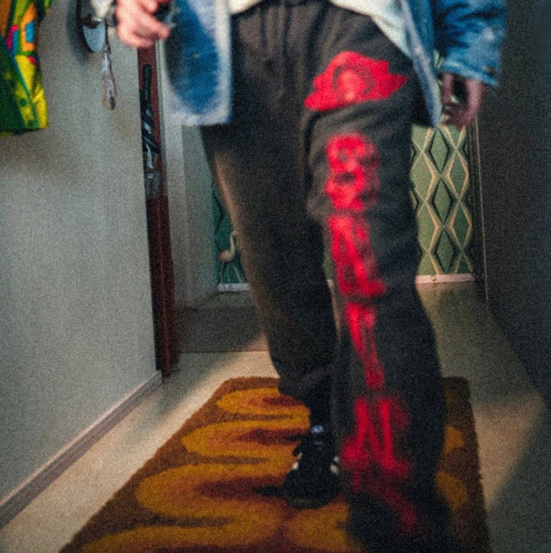 세인트미카엘 엔젤 오브 데스 스웻 팬츠 상품이미지1