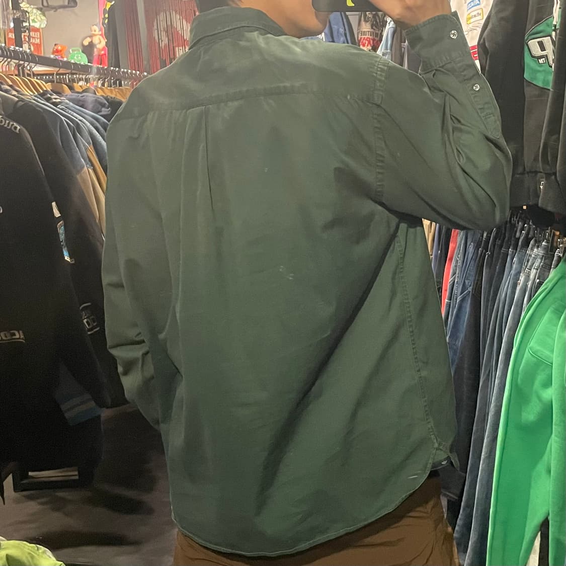 [IM] carhartt 칼하트 다크그린 긴팔셔츠 상품이미지6