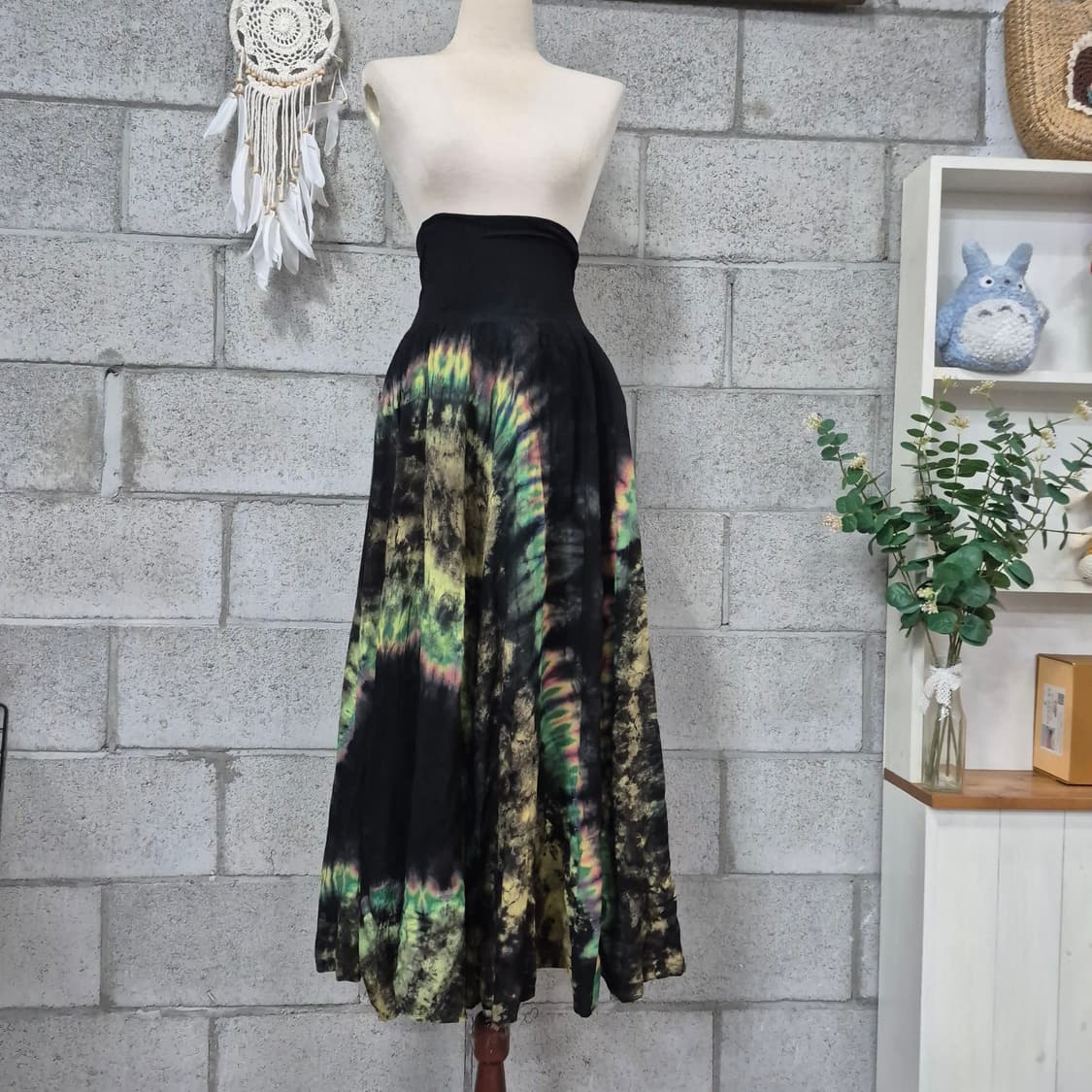 나염 그런지 롱원피스  상품이미지2