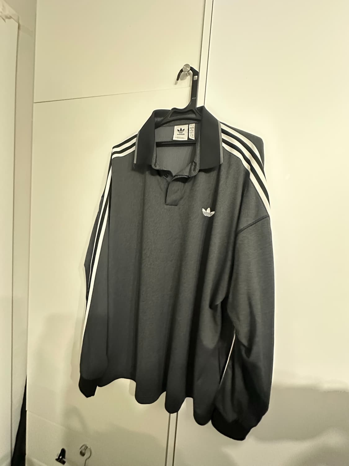 3xl) 아디다스 긴팔 폴로 저지 HK9902 상품이미지2