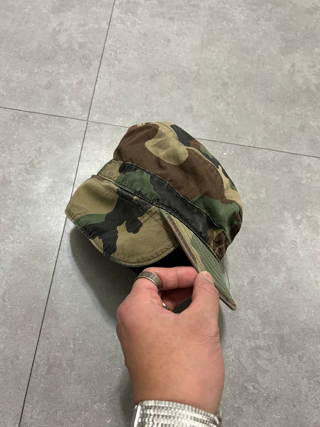  80's USA 미군  오리지널  우드랜드 이어플랩  상품이미지7