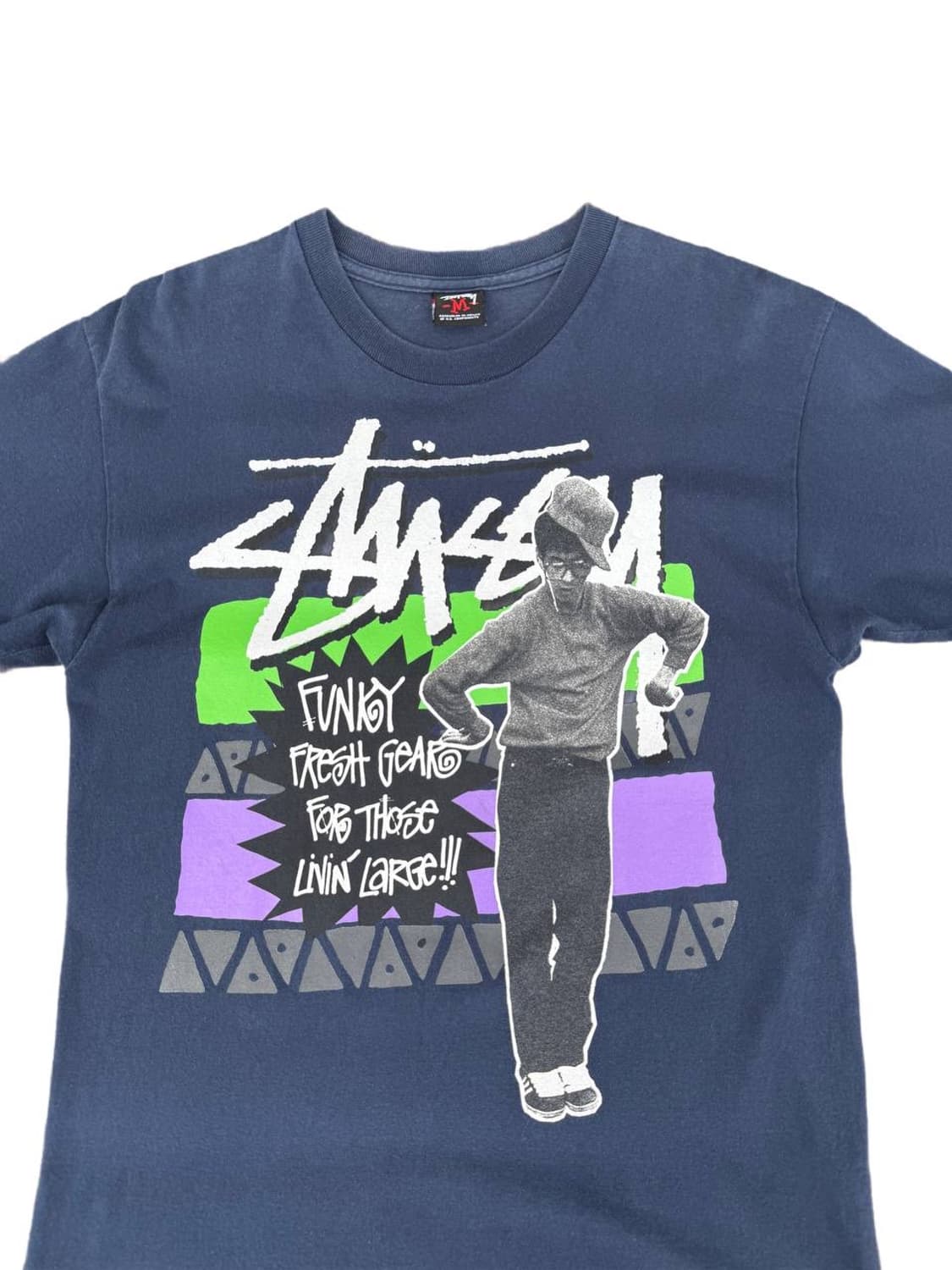 Mid 00s 스투시 Funk fresh gear 티셔츠 상품이미지3