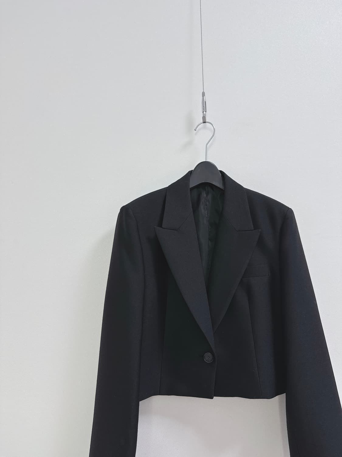 R2W 샵레디투웨어 울 실크 크롭 자켓 상품이미지2