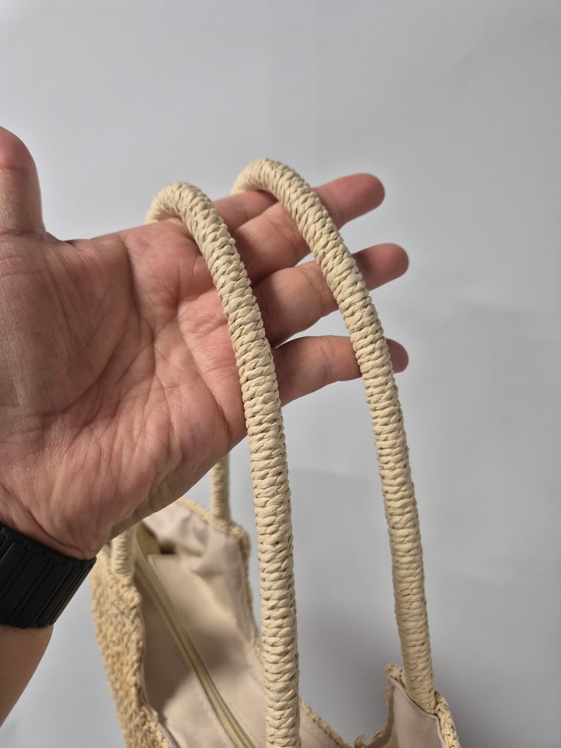 *무료배송* 보헤미안 라탄 태슬 여름 해변 토트백(상태A급) 상품이미지3