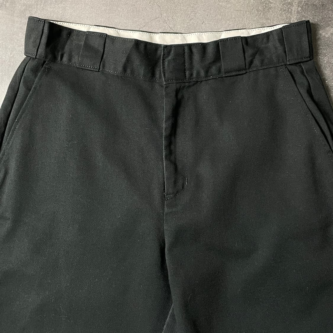 DICKIES 디키즈 빈티지 블랙 코튼 치노 팬츠 A00811 상품이미지2