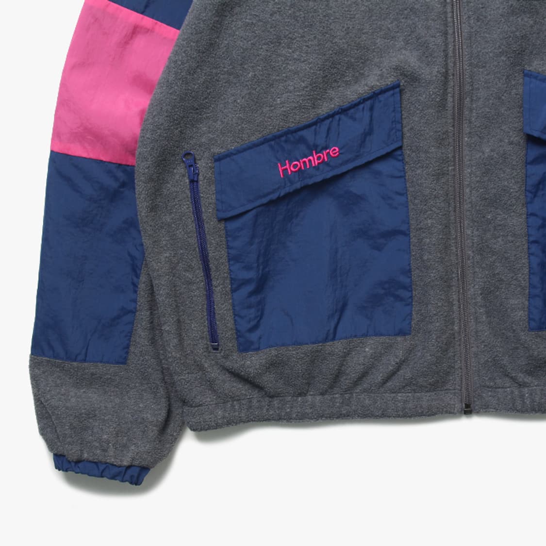  HOMBRE NINO "Grey Fleece Jacket" 상품이미지3